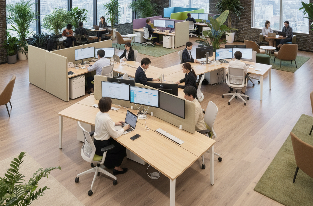 働き方に寄り添う、デスク選びのヒント — オフィス空間に合った“ちょうどいい一台”を見つけるために